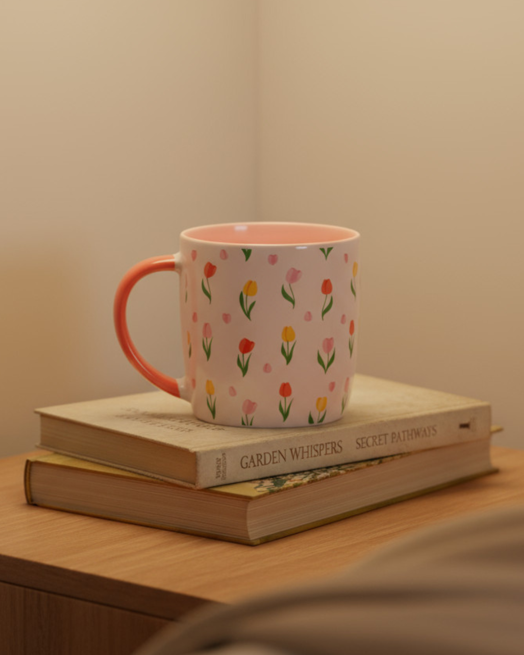 Tulip Floral Print Mug