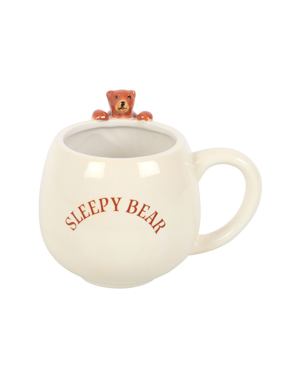 Sleepy Bear Rounded Mug