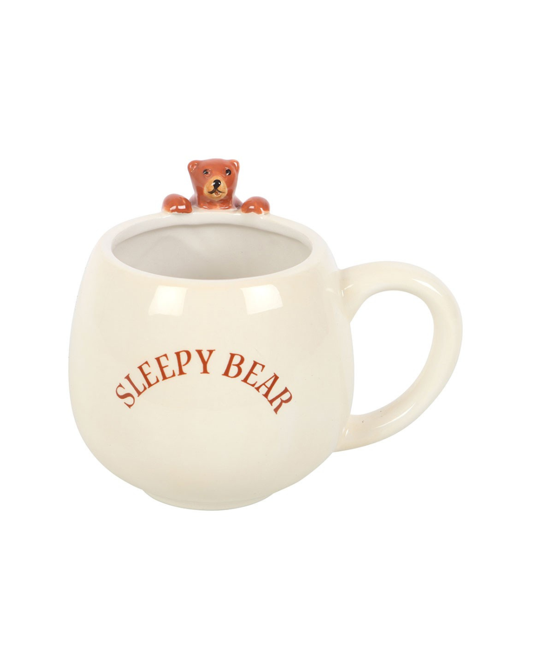 Sleepy Bear Rounded Mug