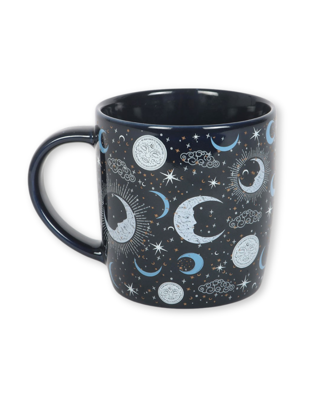 Blue Moon Celestial Print Mug