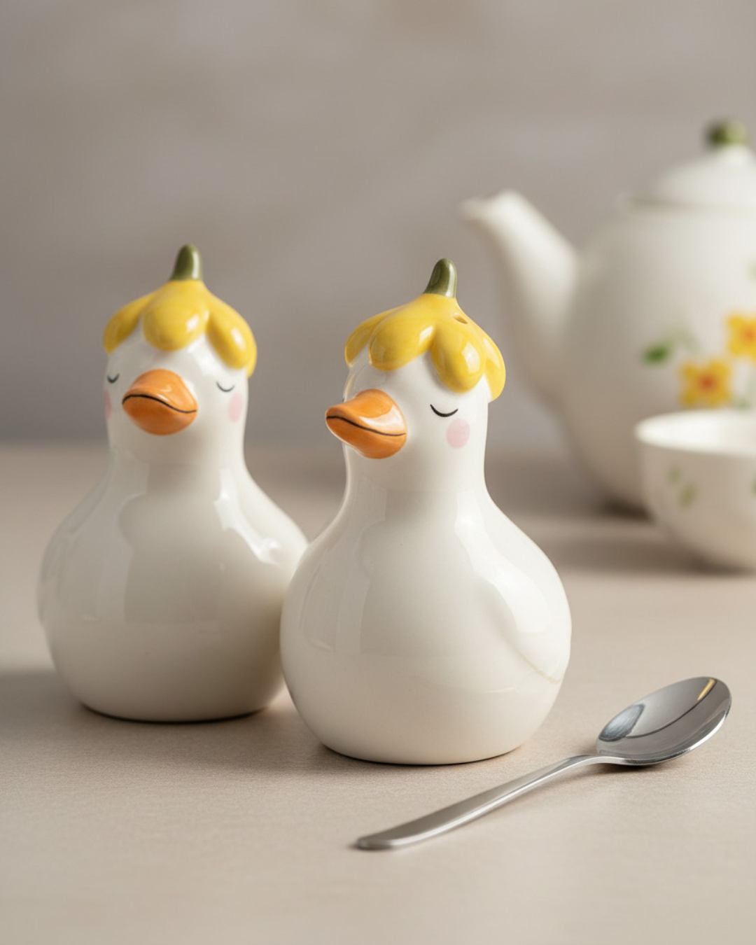 Daisy & Duck Salt and Pepper Shakers