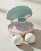 Clam Shell Salt and Pepper Shakers