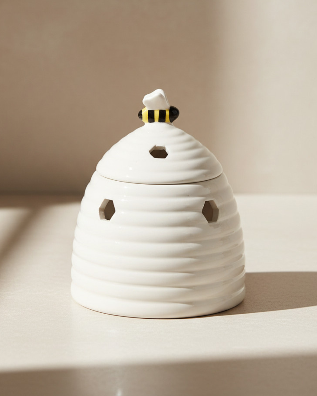 White Beehive Oil Burner