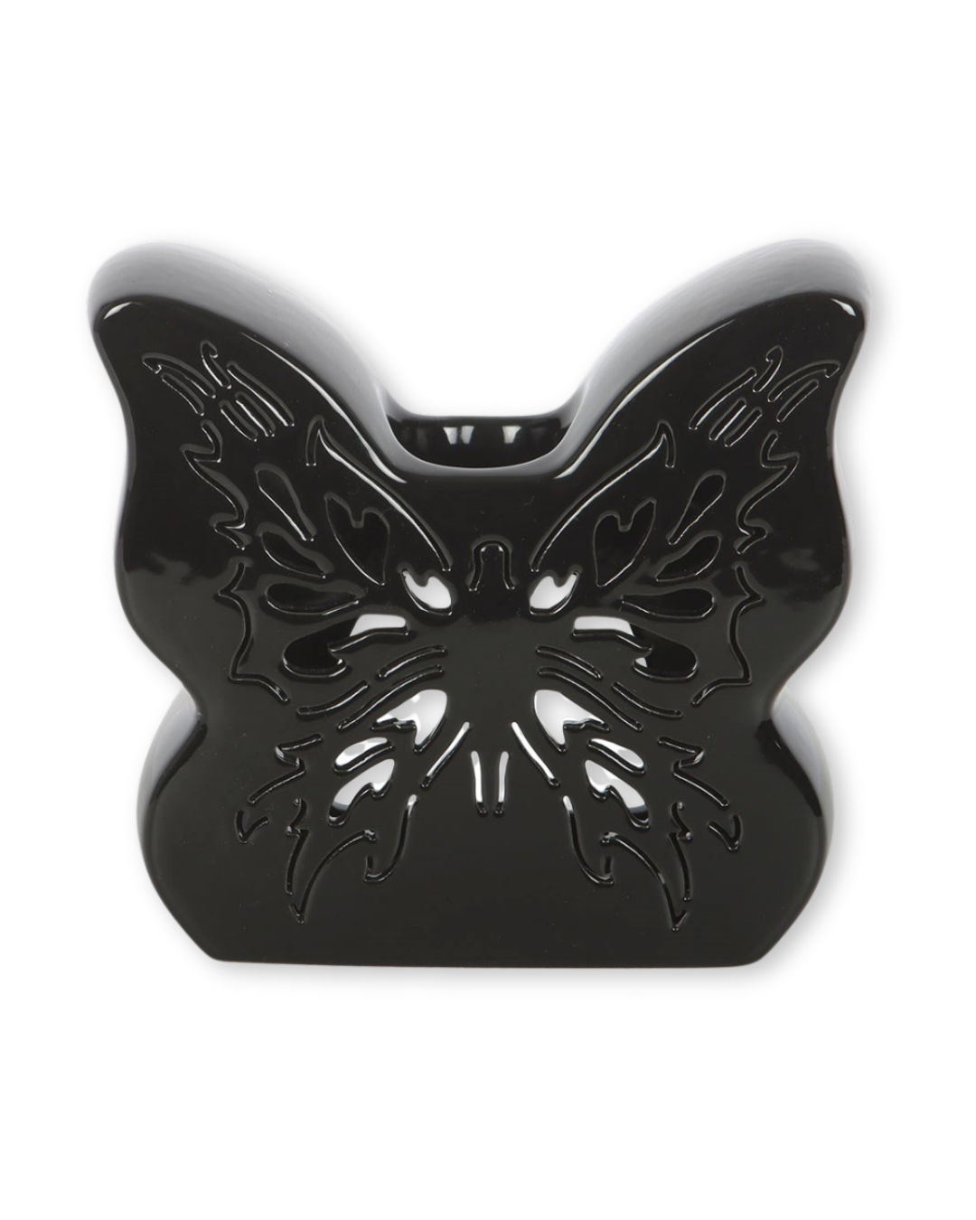 Black Cut-Out Butterfly Oil Burner & Wax Warmer