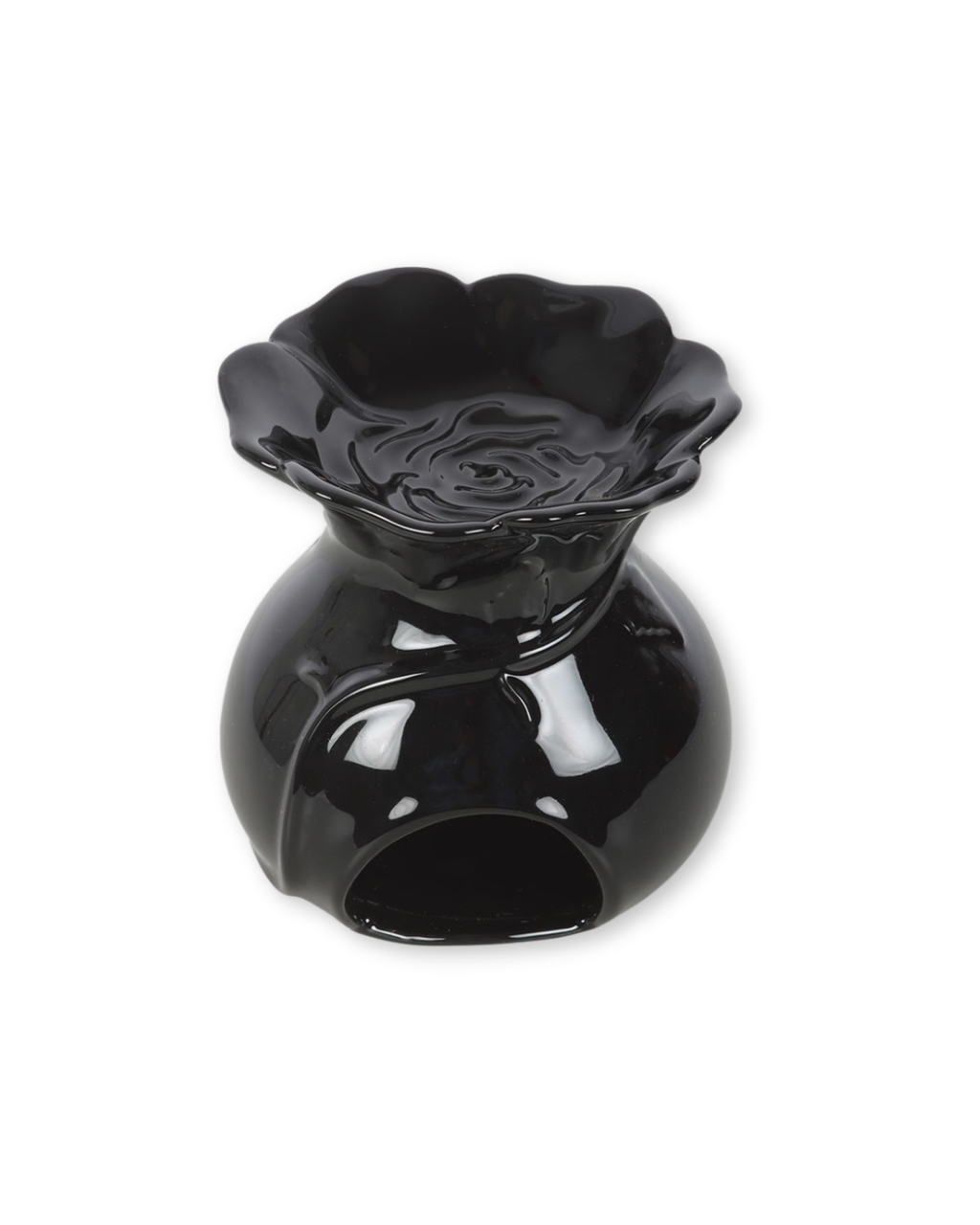 Black Rose Oil Burner& Wax Warmer