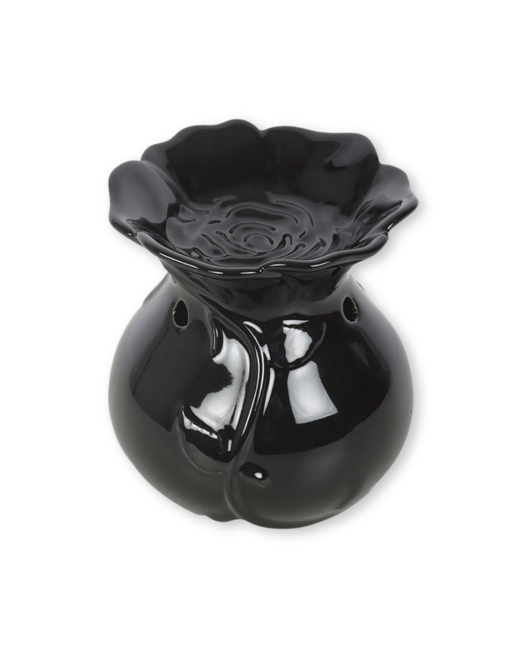 Black Rose Oil Burner& Wax Warmer