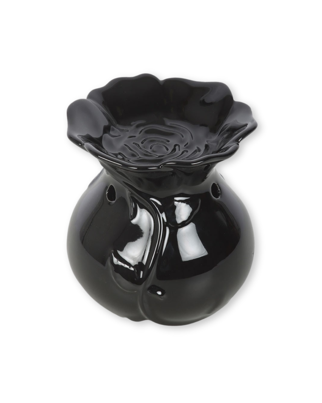 Black Rose Oil Burner& Wax Warmer