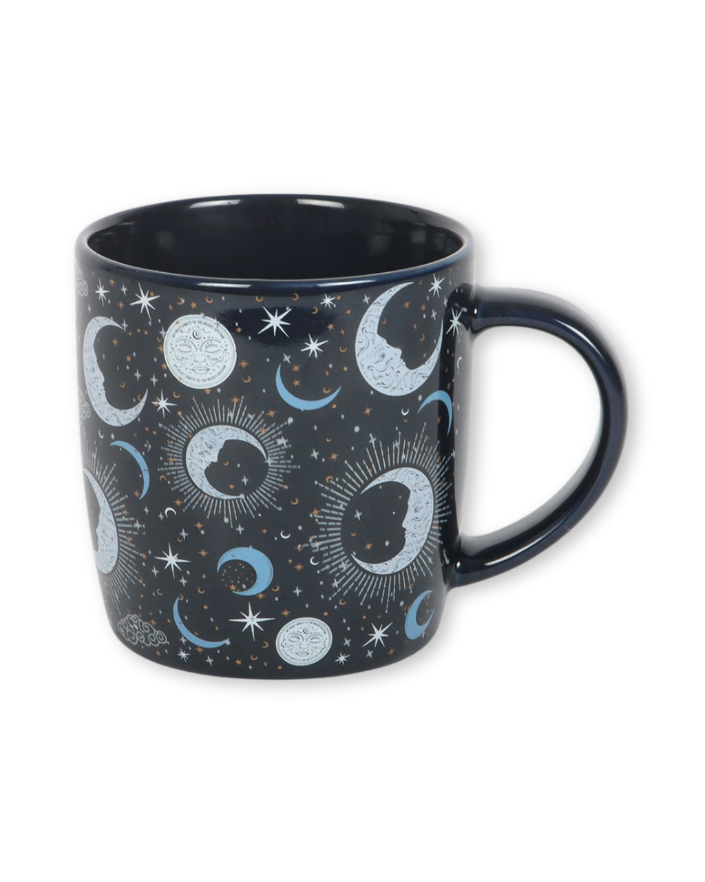 Blue Moon Celestial Print Mug
