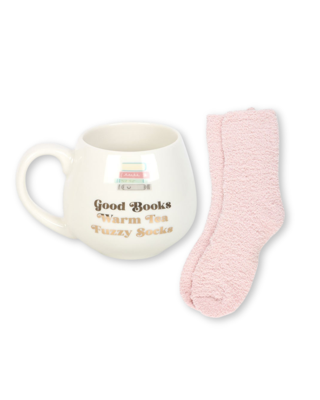 Good Books Mug & Socks Gift Set