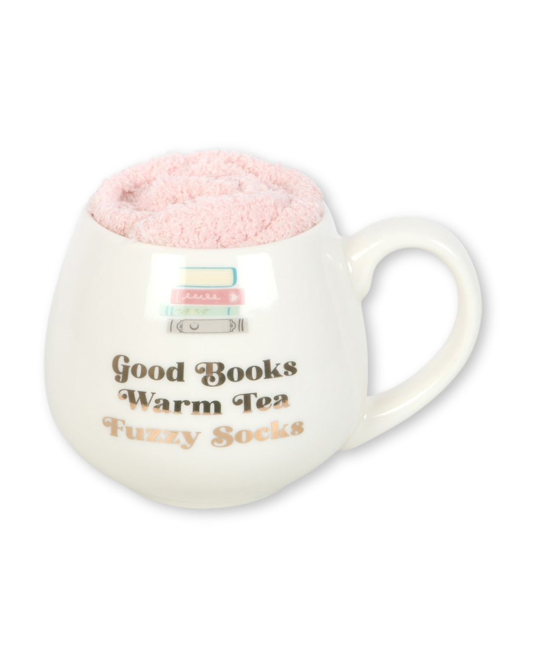 Good Books Mug & Socks Gift Set