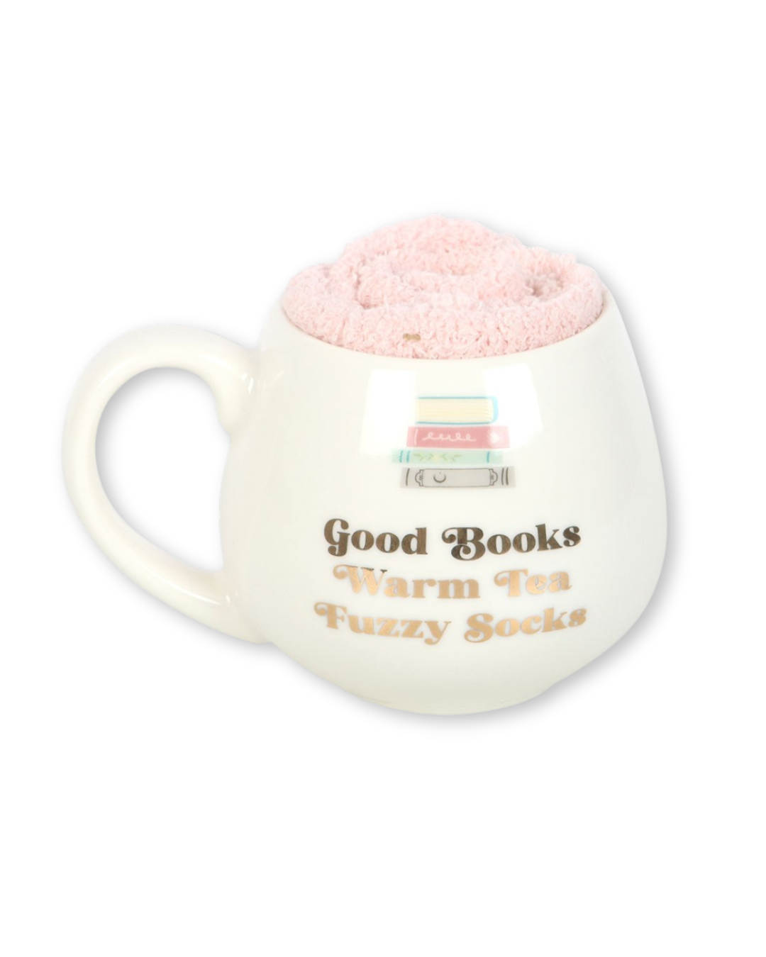 Good Books Mug & Socks Gift Set