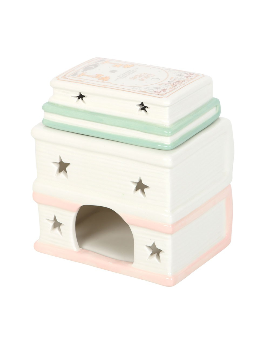 Book Stack Oil Burner and Wax Warmer