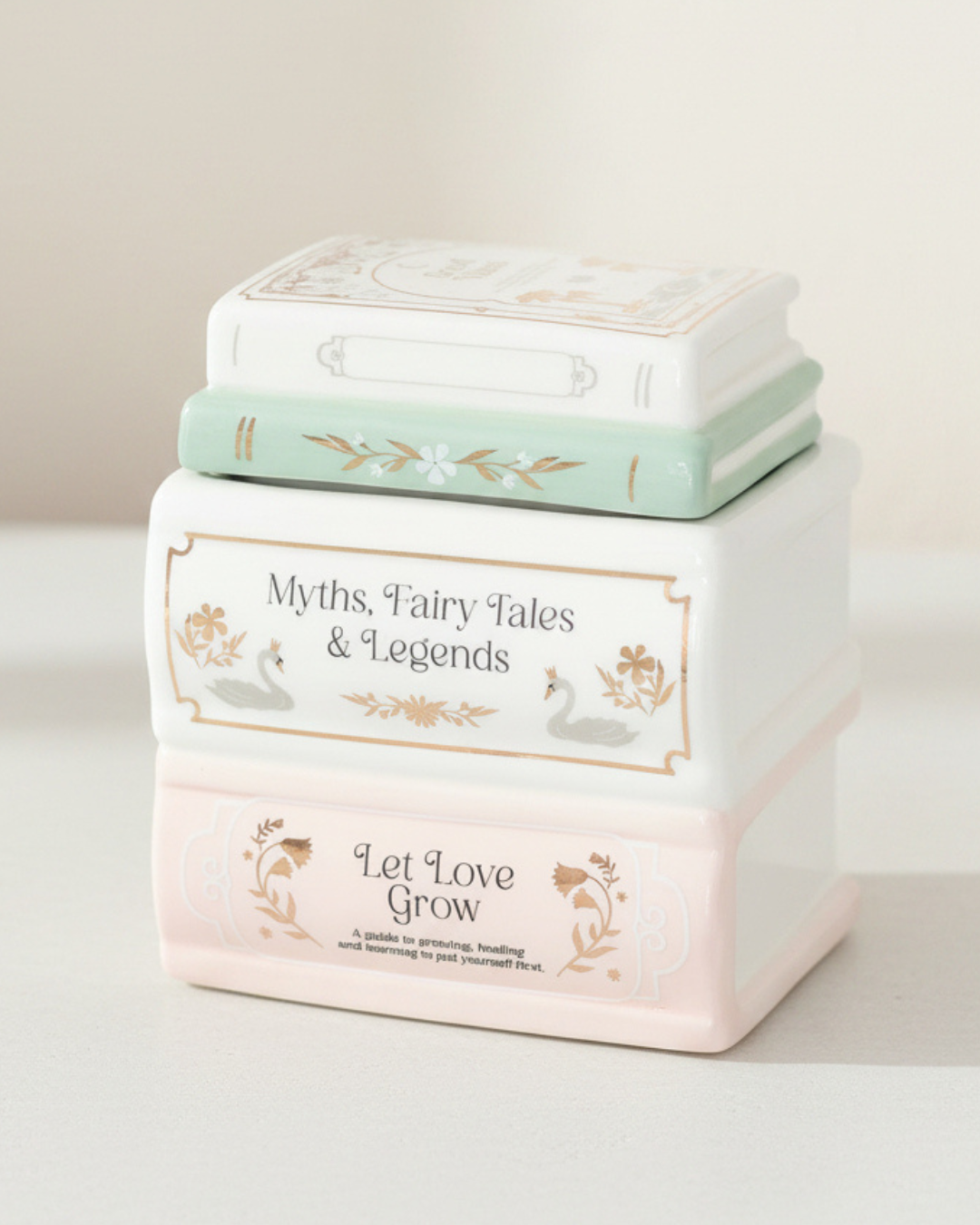 Book Stack Oil Burner and Wax Warmer