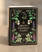 Poisonous Plants Book Shaped Vase