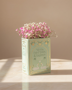 Green Book Shaped Vase