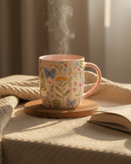 Luna Bloom Floral Print Mug