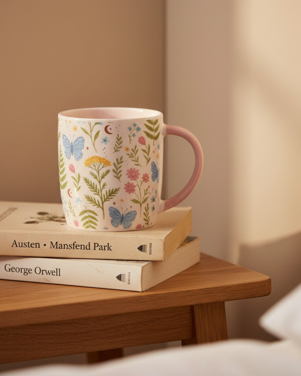 Luna Bloom Floral Print Mug