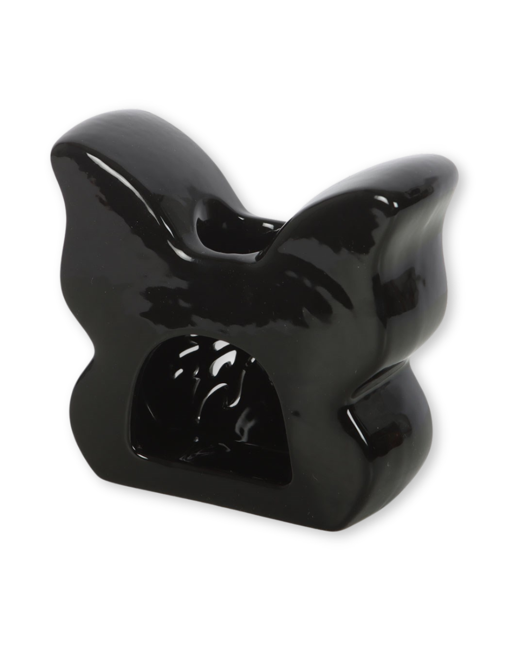 Black Cut-Out Butterfly Oil Burner & Wax Warmer