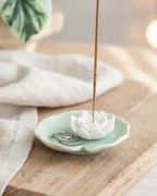 Lotus Flower Incense Holder & Trinket Dish