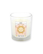 The Sun Vintage Tarot Rose Candle