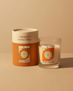 The Wheel of Fortune Vintage Tarot Orange Candle ceramic mug or home décor item.