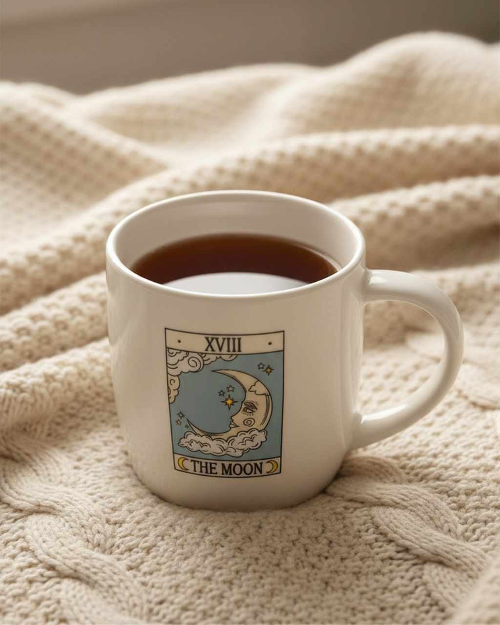 The Moon Vintage Tarot Mug