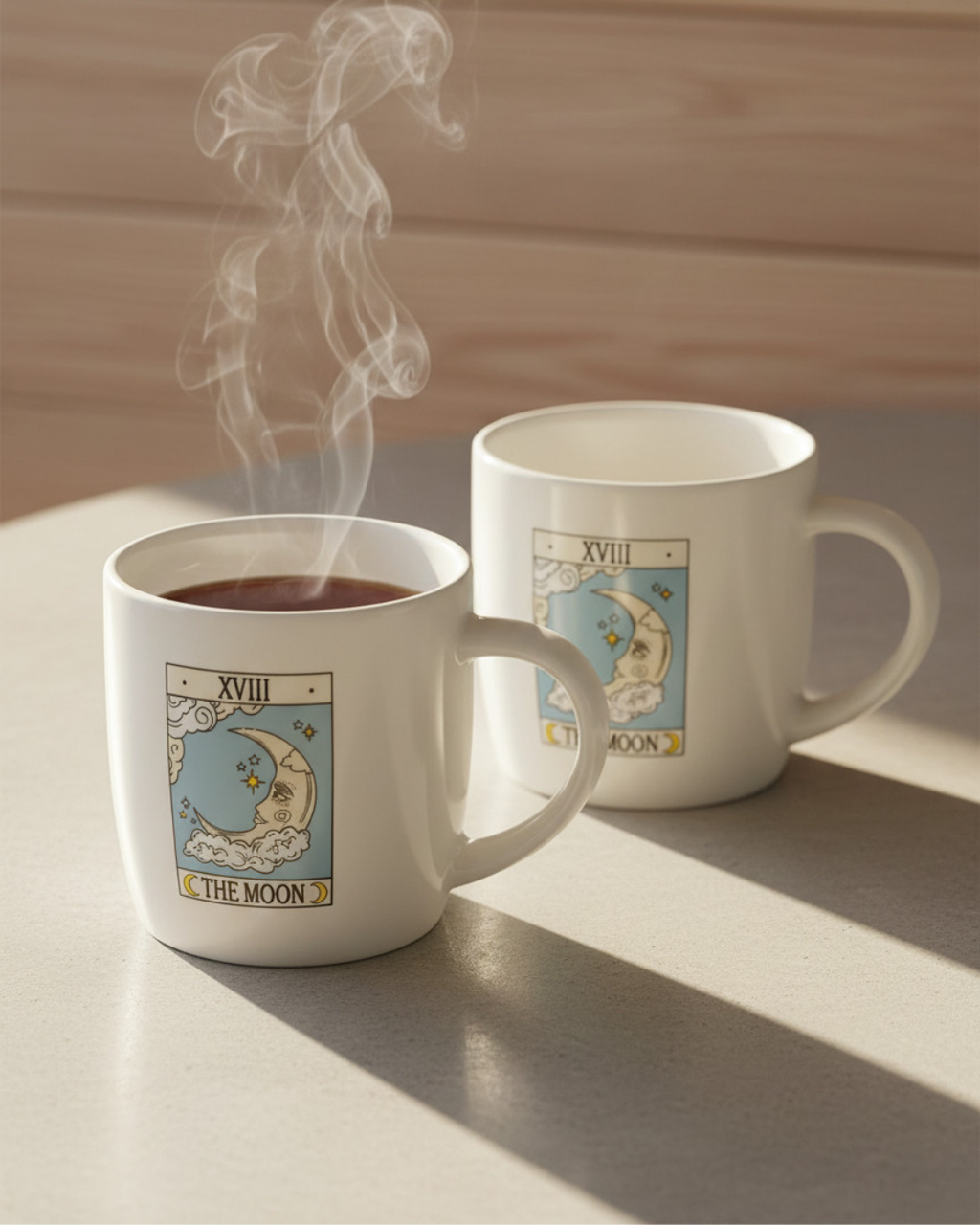 The Moon Vintage Tarot Mug