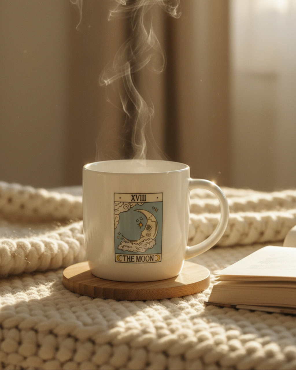 The Moon Vintage Tarot Mug