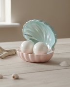 Clam Shell Salt and Pepper Shakers