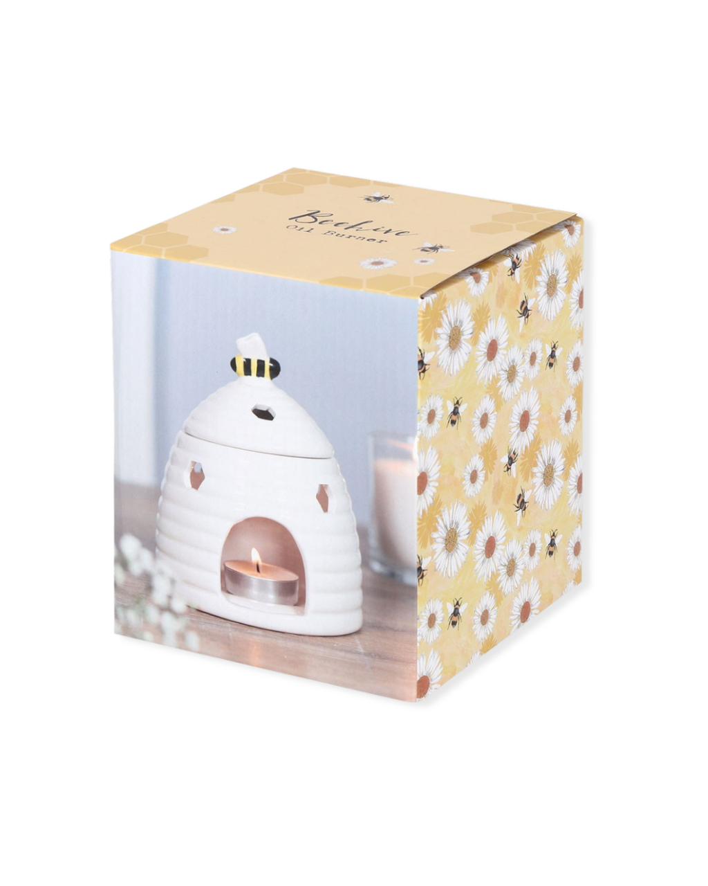 White Beehive Oil Burner