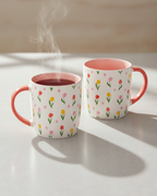 Tulip Floral Print Mug