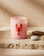 Pastel Lobster Coconut & Sea Salt Candle