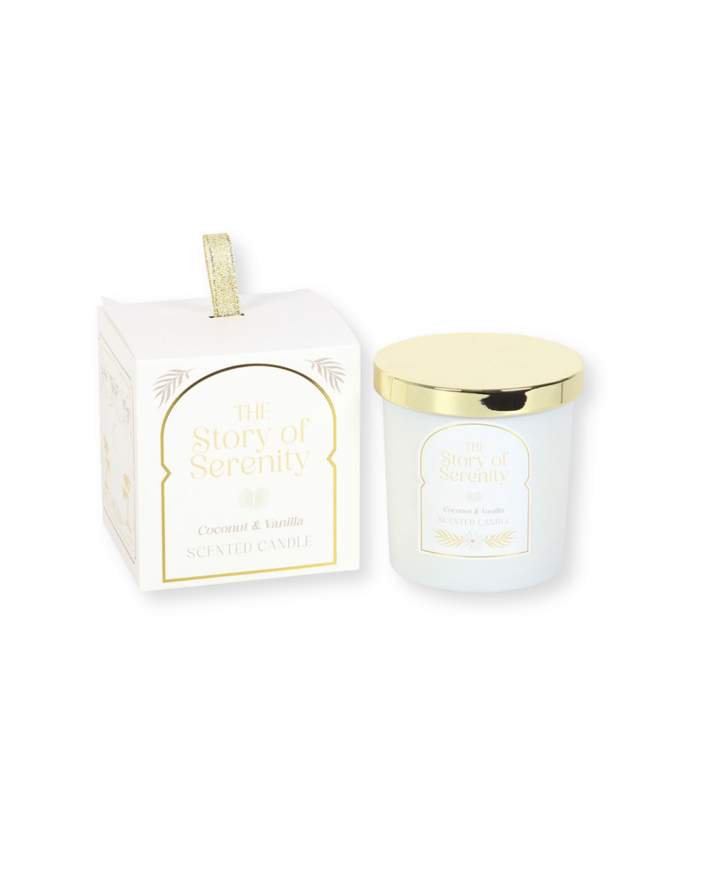 The Story of Serenity Coconut & Vanilla Candle