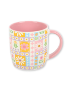 Floral Patchwork Print Mug