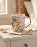Luna Bloom Floral Print Mug