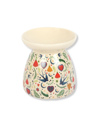 Cream Midnight Bloom Oil Burner & Wax Warmer