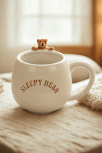 Sleepy Bear Rounded Mug
