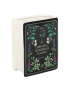 Poisonous Plants Book Shaped Vase