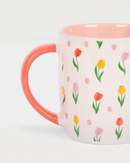 Tulip Floral Print Mug