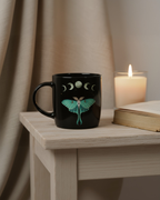 Luna Moth Forest Mug