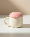 Pink Mushroom Woodland Mug