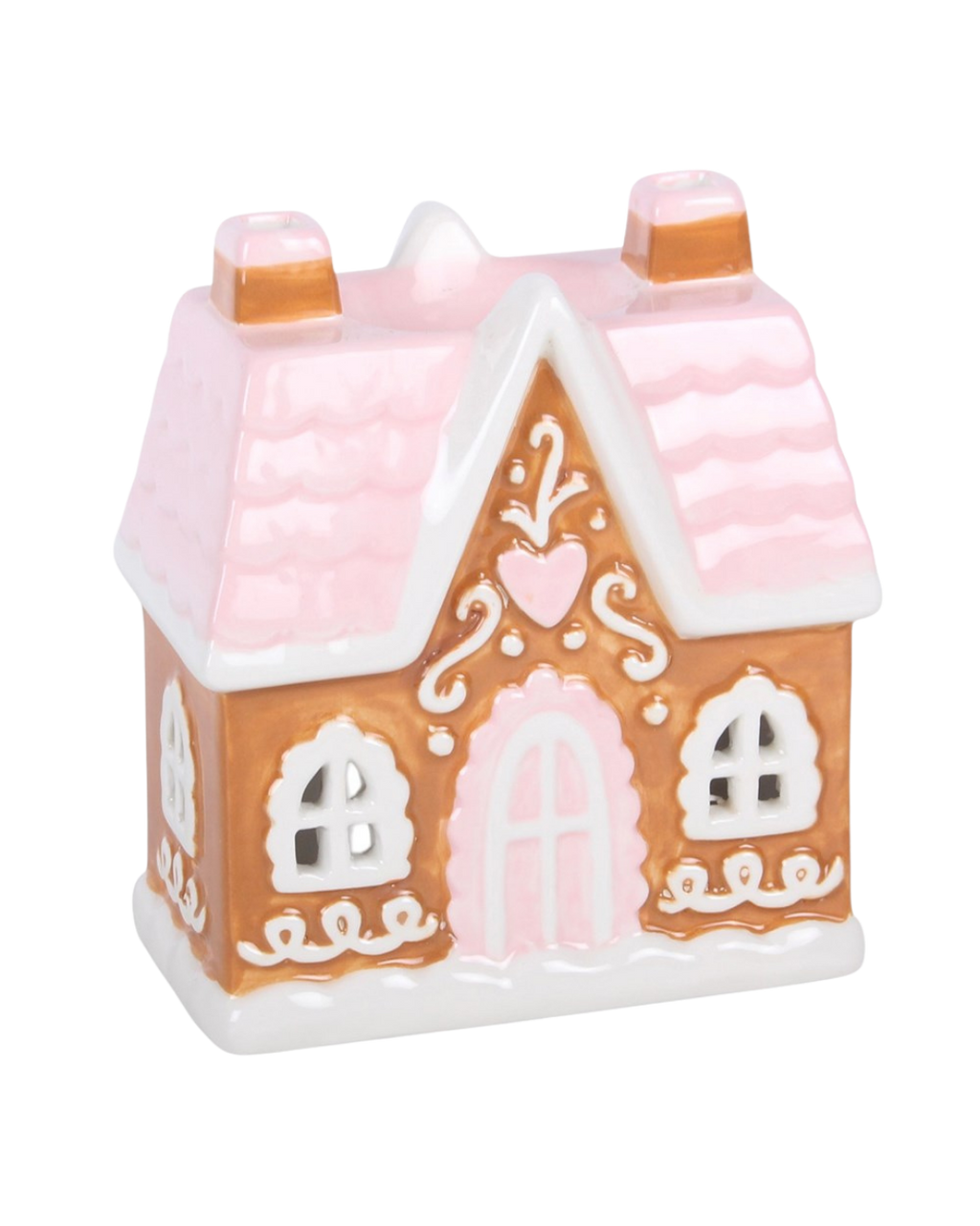 Gingerbread House Oil Burner & Wax Melt Warmer | Ceramic Christmas House