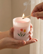 If Mums Were Flowers French Tulip Candle