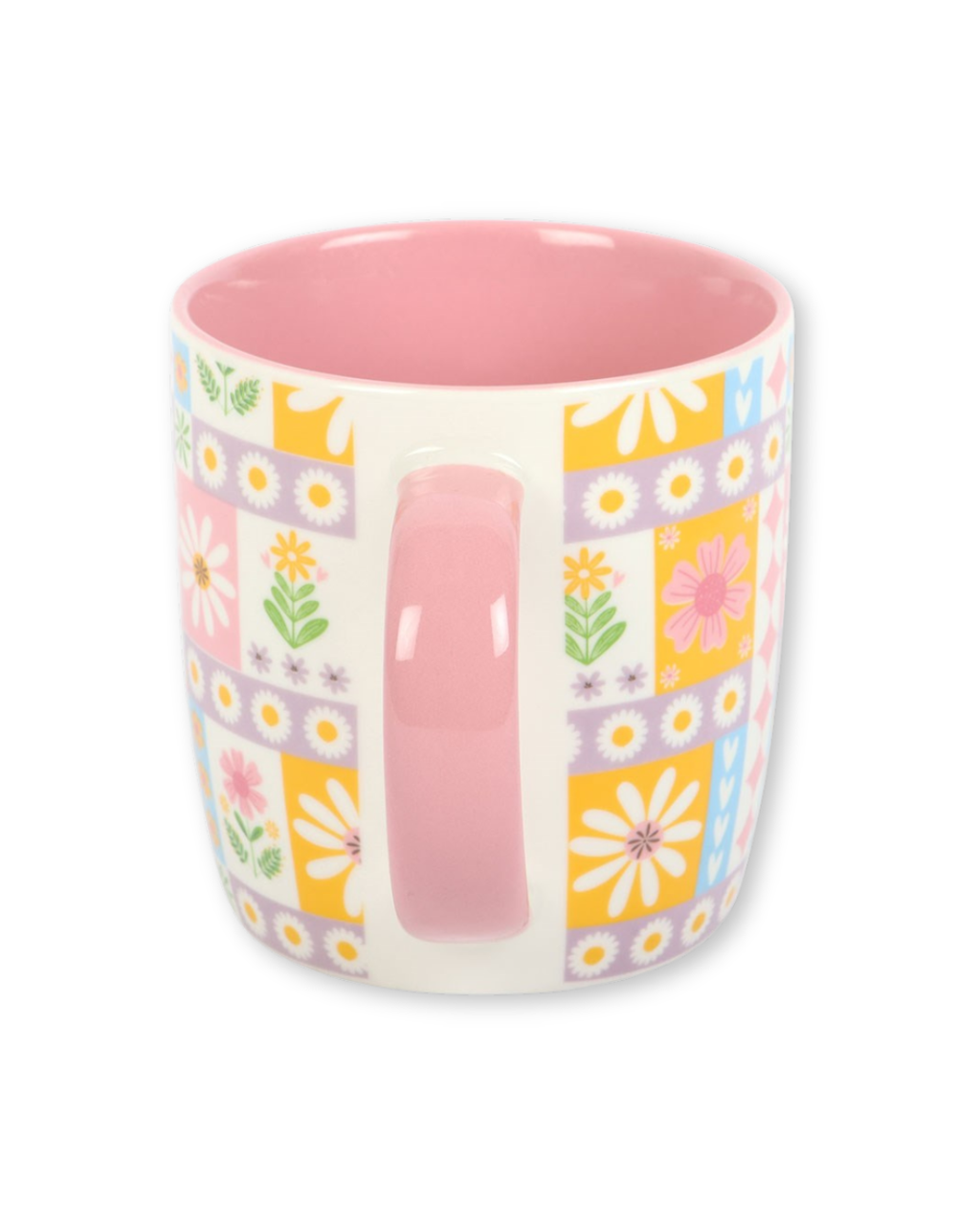 Floral Patchwork Print Mug