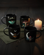 Set of 4 Dark Forest Mugs