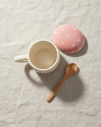 Pink Mushroom Woodland Mug