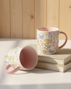 Luna Bloom Floral Print Mug
