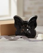 Black Cut-Out Butterfly Oil Burner & Wax Warmer