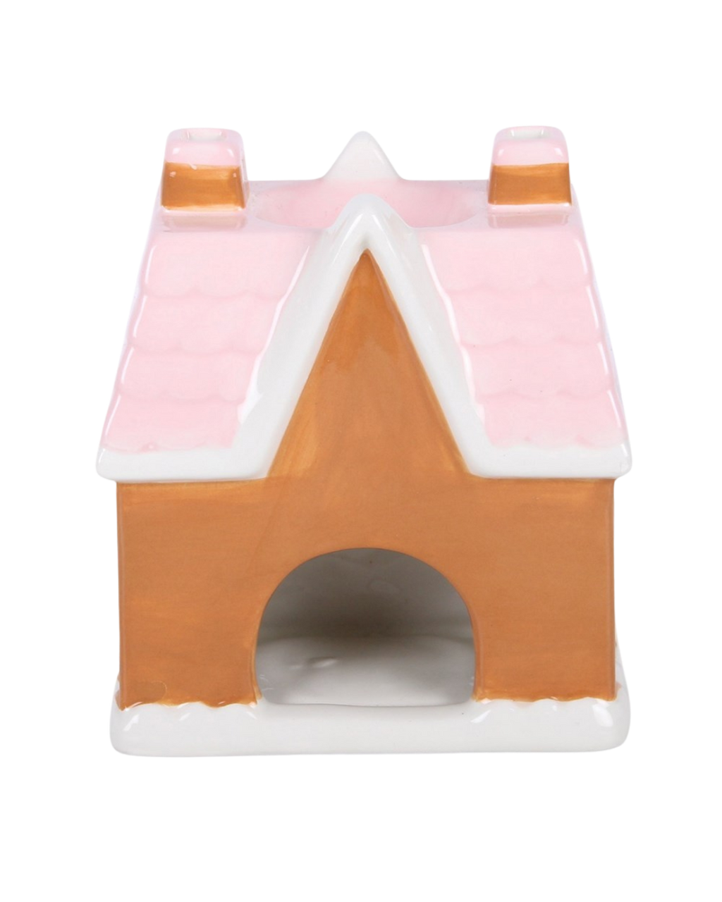 Gingerbread House Oil Burner & Wax Melt Warmer | Ceramic Christmas House