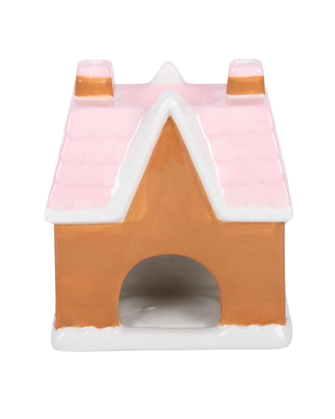 Gingerbread House Oil Burner & Wax Melt Warmer | Ceramic Christmas House